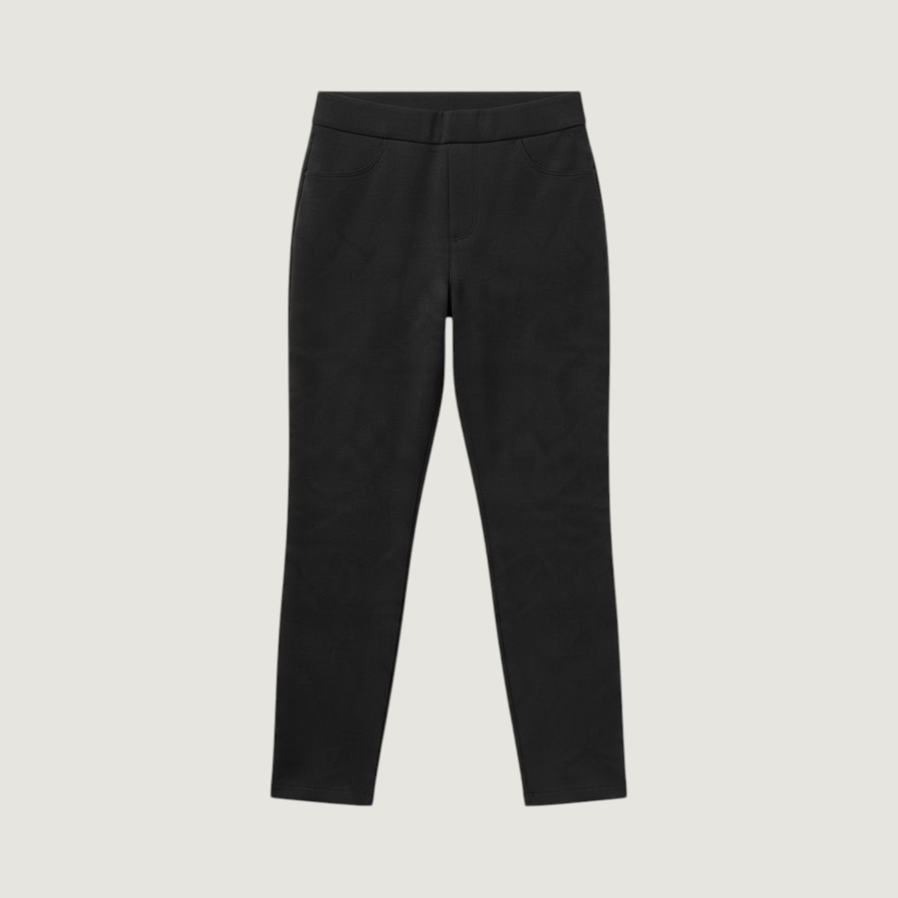 Spanx The Perfect Pant Slim Skinny Black Pull On Trousers XL 13461